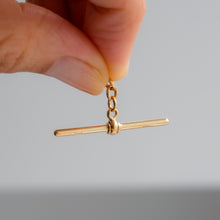 Load image into Gallery viewer, Antique Edwardian T-Bar Pendant
