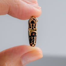Load image into Gallery viewer, Vintage Enamel Babouche Slipper Charm
