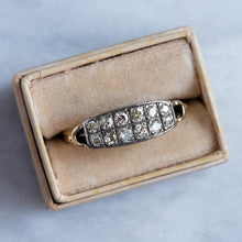 Load image into Gallery viewer, Vintage Retro 1940s Double Row Diamond Ring
