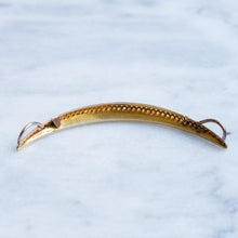 Load image into Gallery viewer, Antique Pearl Crescent Conversion Pendant
