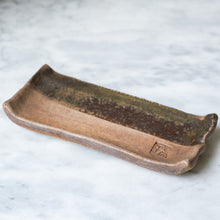 Load image into Gallery viewer, Handmade Two-Tone Catch-All Clay Dish by Swee Ceramics
