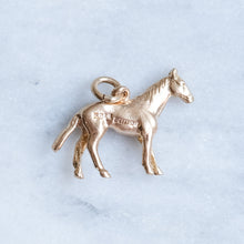 Load image into Gallery viewer, Vintage 1960s Horse Charm

