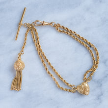 Load image into Gallery viewer, Victorian Albertina Watch Rope Chain with Tassel
