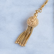 Load image into Gallery viewer, Victorian Albertina Watch Rope Chain with Tassel
