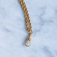 Load image into Gallery viewer, Victorian Albertina Watch Rope Chain with Tassel
