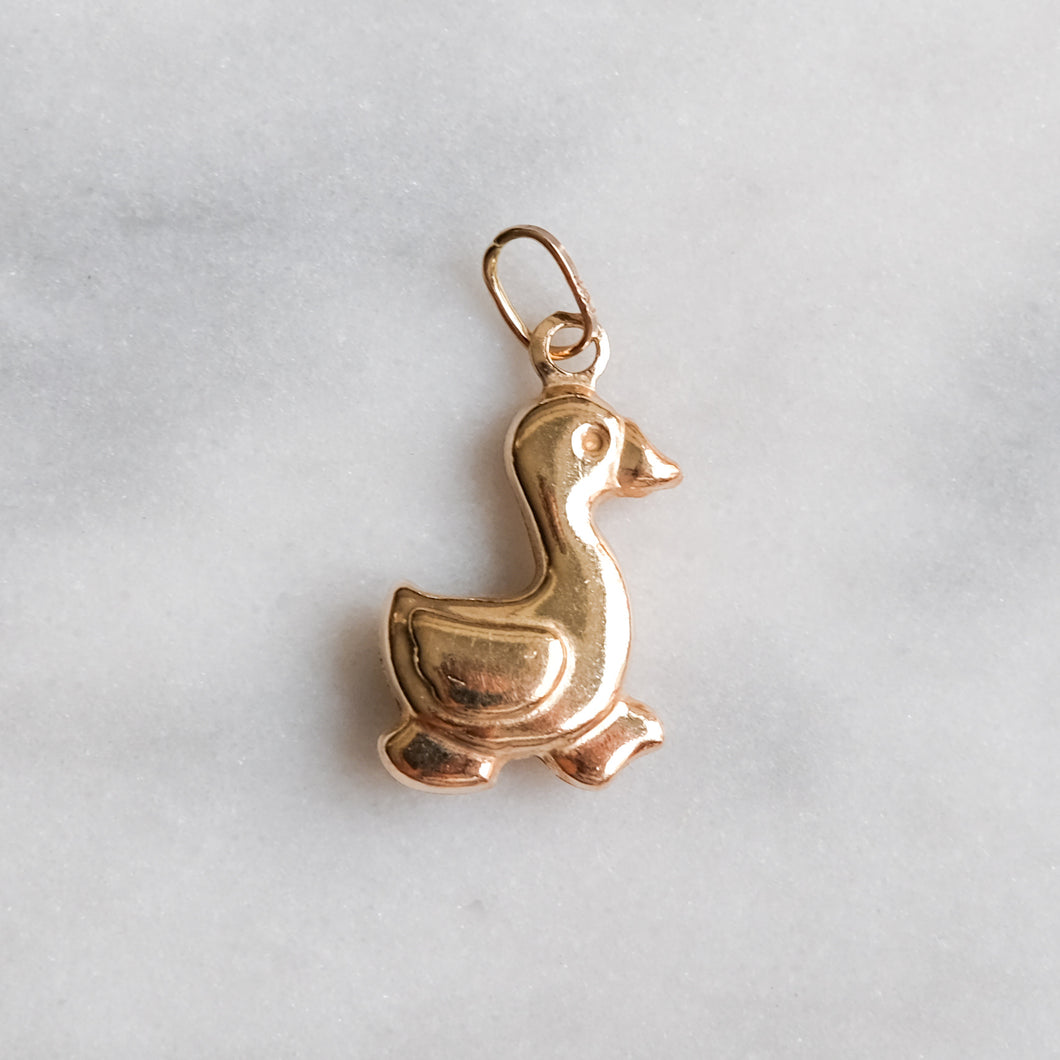 Vintage Duck Charm