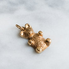 Load image into Gallery viewer, Vintage Teddy Bear Pendant
