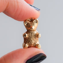 Load image into Gallery viewer, Vintage Teddy Bear Pendant
