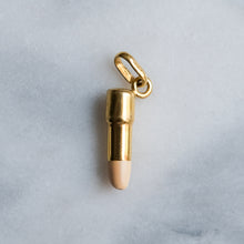 Load image into Gallery viewer, Vintage Enamel Lipstick Charm
