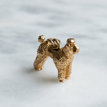 Load image into Gallery viewer, Vintage 1940s Retro Poodle Charm
