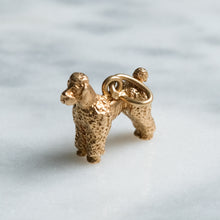 Load image into Gallery viewer, Vintage 1940s Retro Poodle Charm
