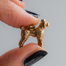 Load image into Gallery viewer, Vintage 1940s Retro Poodle Charm
