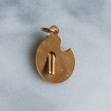 Load image into Gallery viewer, Vintage Retro 1960s Artist&#39;s Palette Charm
