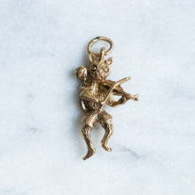 Load image into Gallery viewer, Vintage Cat Playing Fiddle Charm
