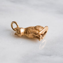 Load image into Gallery viewer, Vintage Sitting Cat Charm
