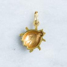Load image into Gallery viewer, Vintage Enamel Ladybug Charm Pendant
