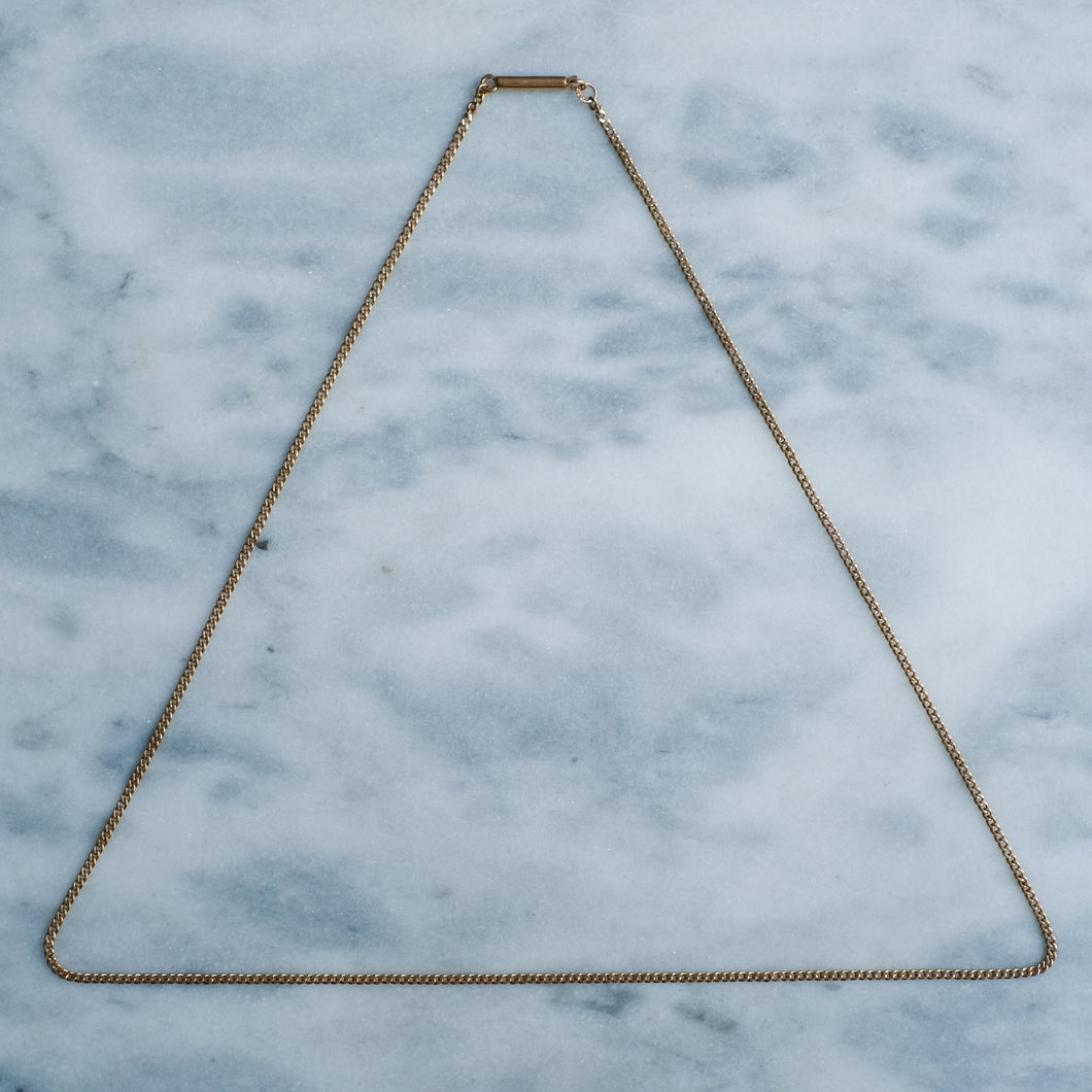 Antique 17 inch Curb-Link Chain