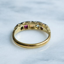 Load image into Gallery viewer, Antique Victorian Acrostic ADORE Ring
