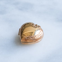 Load image into Gallery viewer, Vintage Puffy Heart Locket
