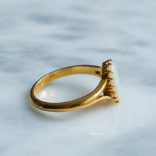 Load image into Gallery viewer, Antique Edwardian Solitaire Opal Ring
