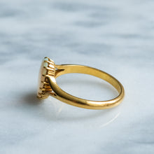 Load image into Gallery viewer, Antique Edwardian Solitaire Opal Ring
