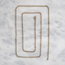 Load image into Gallery viewer, Vintage 9K Yellow Gold Belcher / Rolo Link Chain
