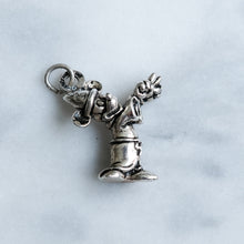 Load image into Gallery viewer, Disney Sterling Mickey Mouse Fantasia Sorcerer's Apprentice Charm
