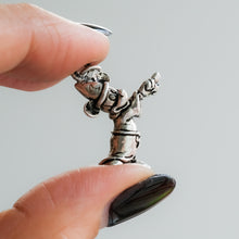 Load image into Gallery viewer, Disney Sterling Mickey Mouse Fantasia Sorcerer's Apprentice Charm

