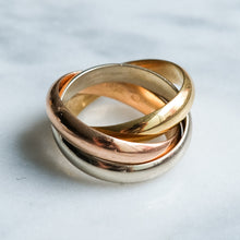 Load image into Gallery viewer, Vintage Cartier Trinity Ring Size 49
