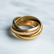 Load image into Gallery viewer, Vintage Cartier Paris Trinity Ring Size 49
