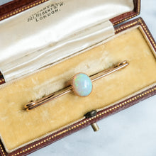Load image into Gallery viewer, Antique Edwardian Opal Bar Brooch
