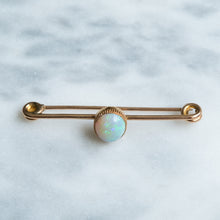 Load image into Gallery viewer, Antique Edwardian Opal Bar Brooch
