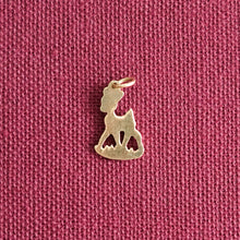 Load image into Gallery viewer, Vintage Enamel Bambi / Fawn Charm
