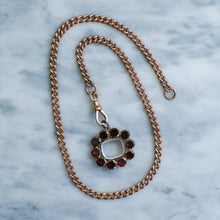 Load image into Gallery viewer, Antique Victorian 17 Inch Curb-Link Watch Chain
