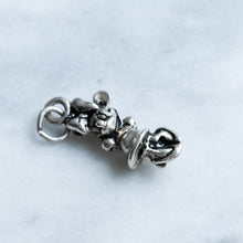 Load image into Gallery viewer, Silver Disney Minnie Mouse Charm (Bashful)
