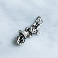 Load image into Gallery viewer, Silver Disney Minnie Mouse Charm (Bashful)
