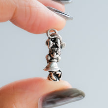 Load image into Gallery viewer, Silver Disney Minnie Mouse Charm (Bashful)
