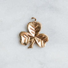 Load image into Gallery viewer, Vintage 9K Yellow Gold Clover Charm
