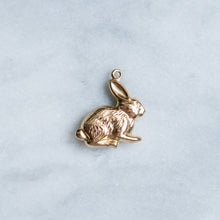 Load image into Gallery viewer, Vintage 9K Yellow Gold Rabbit Charm
