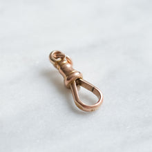 Load image into Gallery viewer, 9K Dog Clip Clasp Charm Holder / Connector
