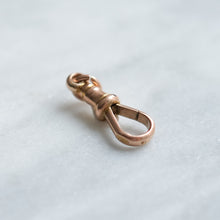 Load image into Gallery viewer, 9K Dog Clip Clasp Charm Holder / Connector
