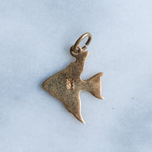 Load image into Gallery viewer, Vintage Enamel Angel Fish Pendant - B

