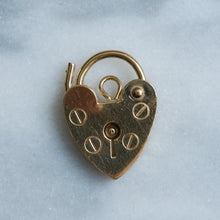Load image into Gallery viewer, Vintage Medium ASJ Heart Padlock
