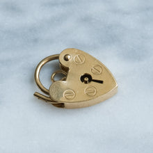 Load image into Gallery viewer, Vintage Medium ASJ Heart Padlock
