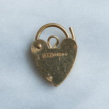 Load image into Gallery viewer, Vintage Medium ASJ Heart Padlock
