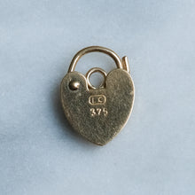 Load image into Gallery viewer, Vintage Small L.C. Heart Padlock
