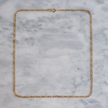 Load image into Gallery viewer, Vintage French Horse Curb Link Chain
