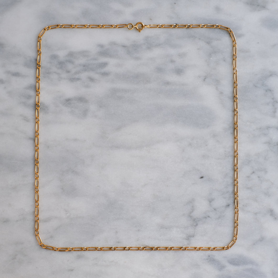 Vintage French Horse Curb Link Chain