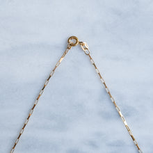 Load image into Gallery viewer, Vintage Italian Delicate 16.75 Inch Paperclip-Link Chain
