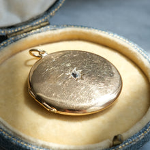 Load image into Gallery viewer, Antique Locket with Old Mine Cut Diamond
